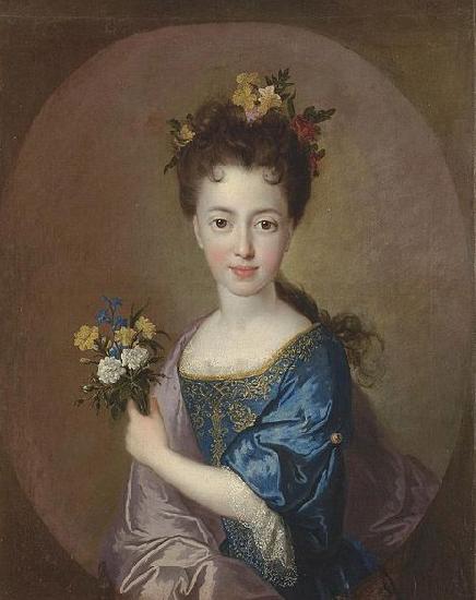 Francois de Troy Portrait of Louisa Maria Stuart oil painting image